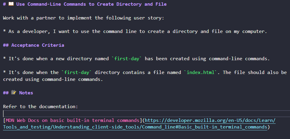Example of Organizing tests