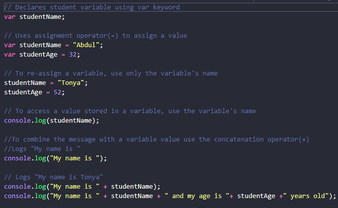 Example of Organizing tests