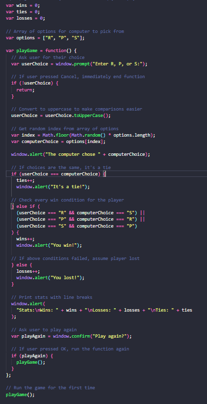 Example of Organizing tests