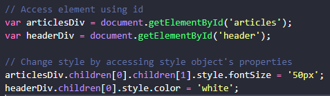 Example of Organizing tests