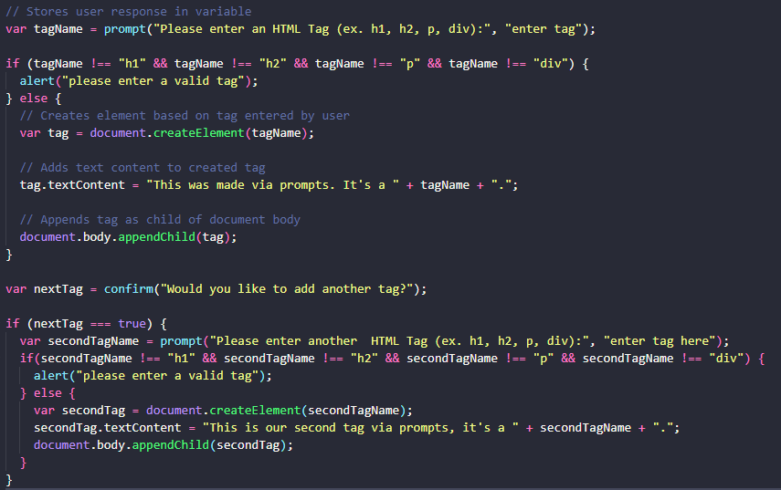 Example of Organizing tests
