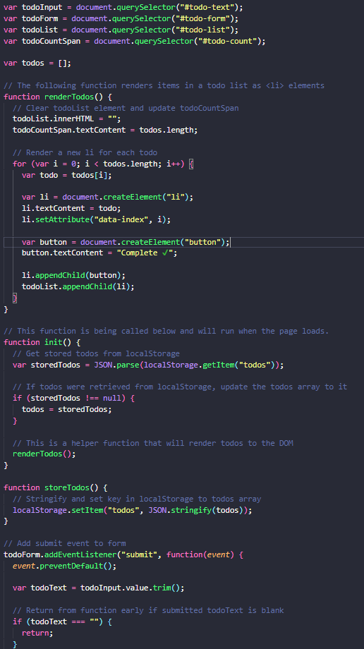 Example of Organizing tests