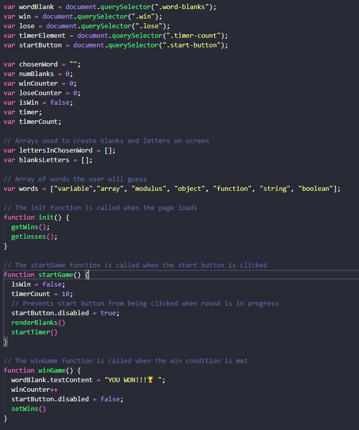 Example of Organizing tests