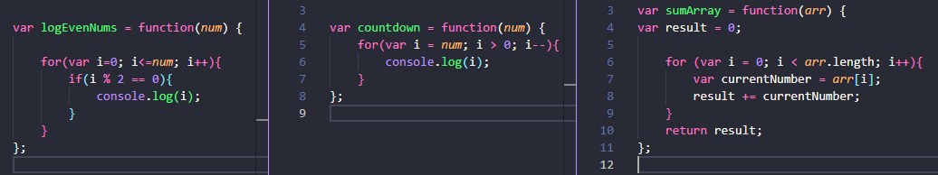 Example of Organizing tests
