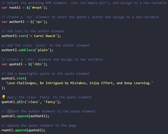 Example of Organizing tests