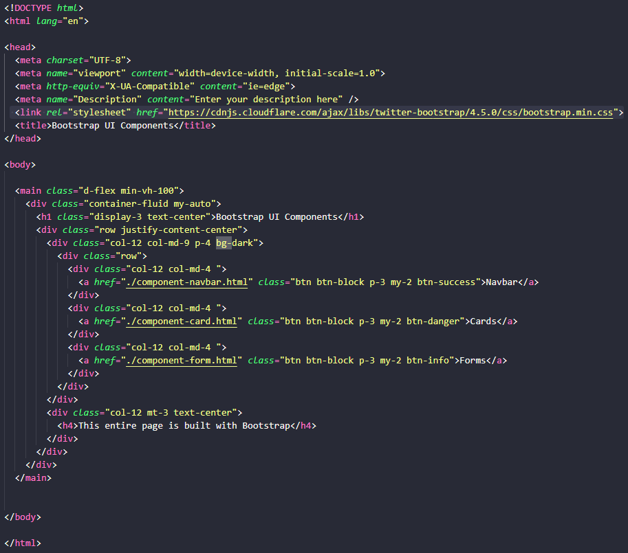 Example of Organizing tests
