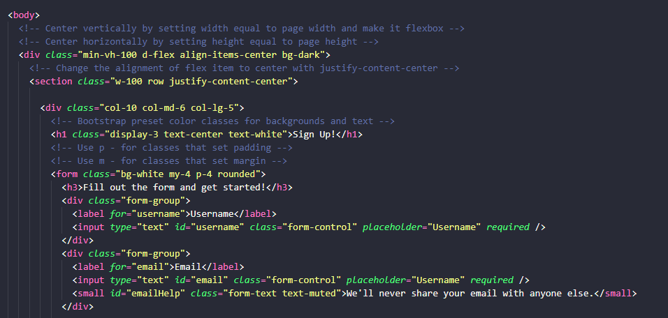 Example of Organizing tests