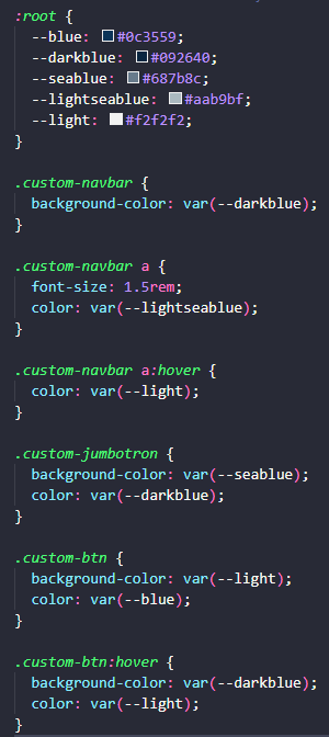 Example of Organizing tests