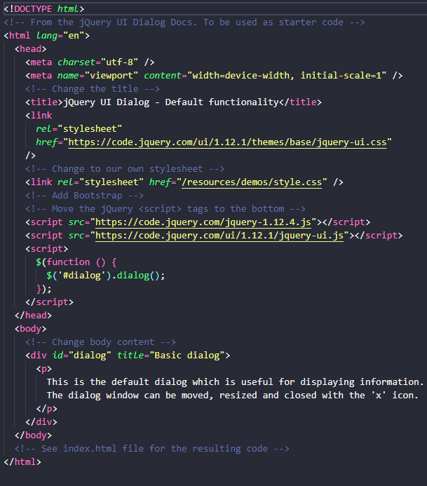 Example of Organizing tests