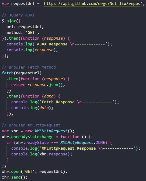 Example of Organizing tests
