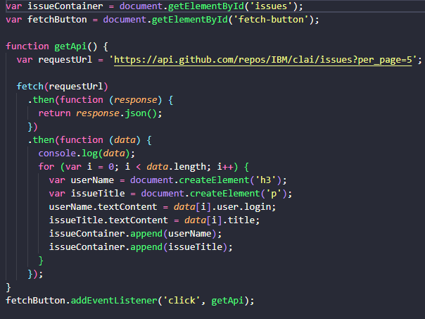 Example of Organizing tests