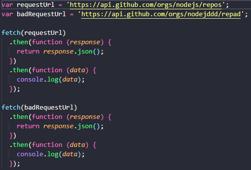 Example of Organizing tests