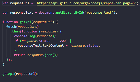 Example of Organizing tests