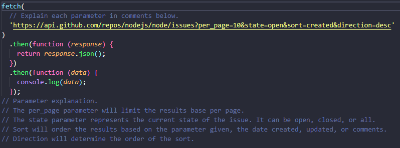 Example of Organizing tests