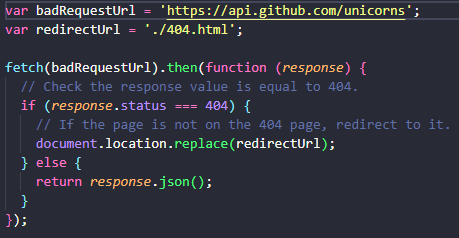 Example of Organizing tests