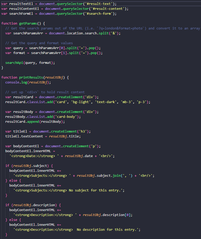 Example of Organizing tests