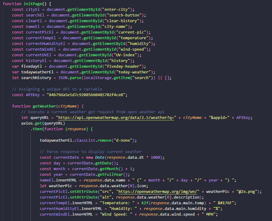 Example of Organizing tests