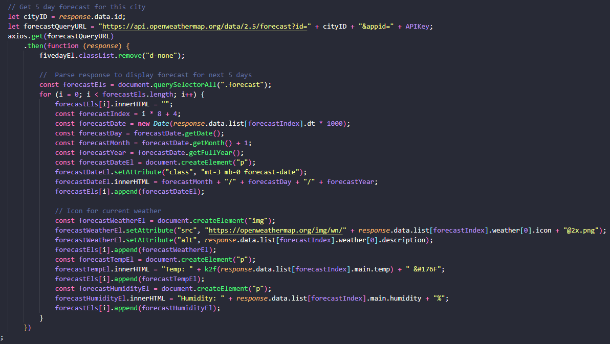 Example of Organizing tests