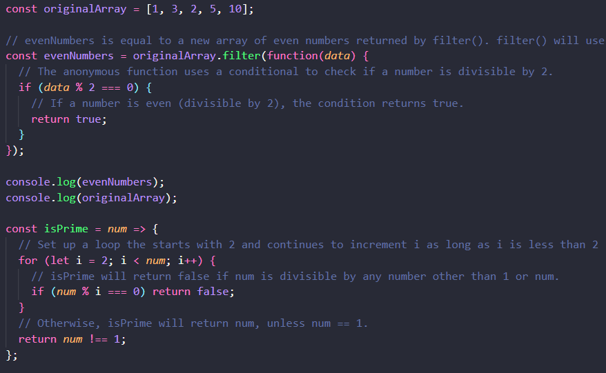 Example of the use Functional Loops