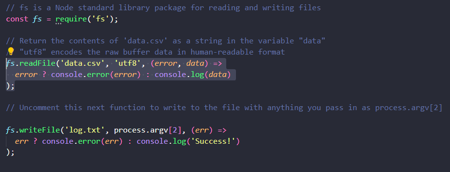 File system explanation