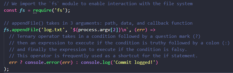 AppendFile Examples
