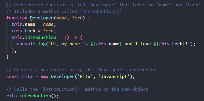 Ejemplo de console.log en Node.js