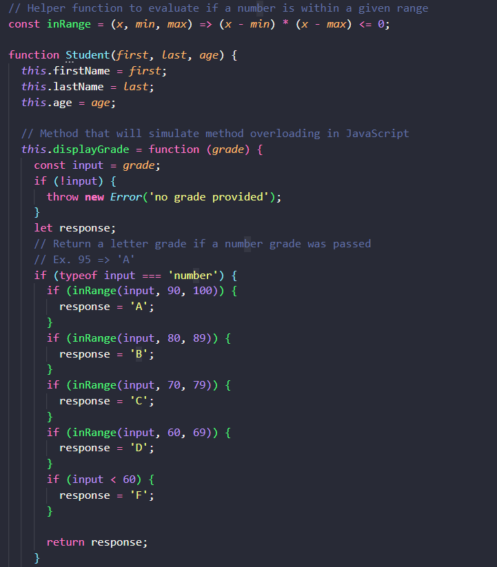 Example of Polymorphism