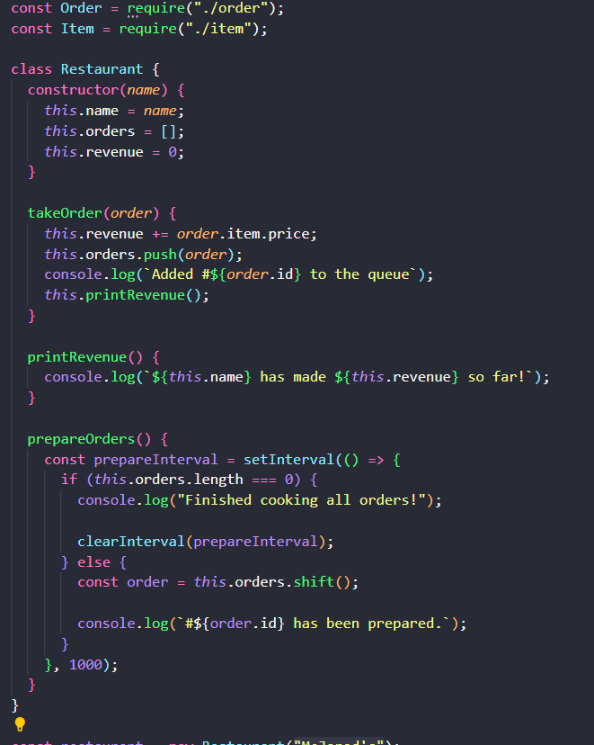 Example of Organizing tests