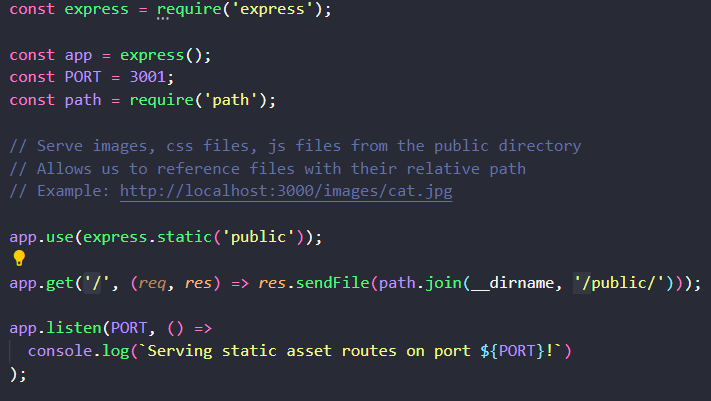 Example of Organizing tests