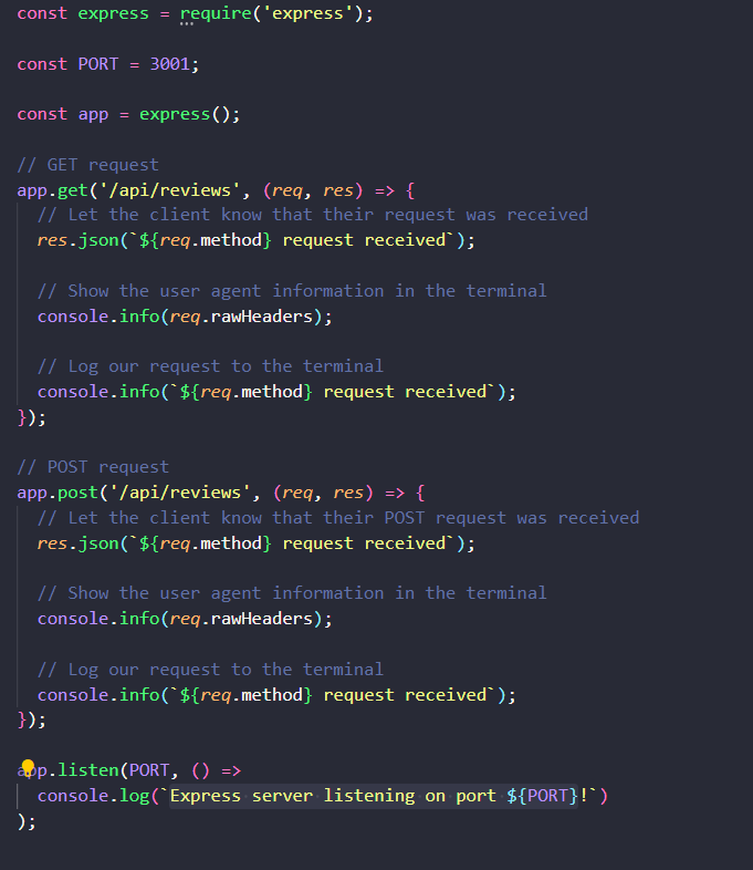 Example of Organizing tests