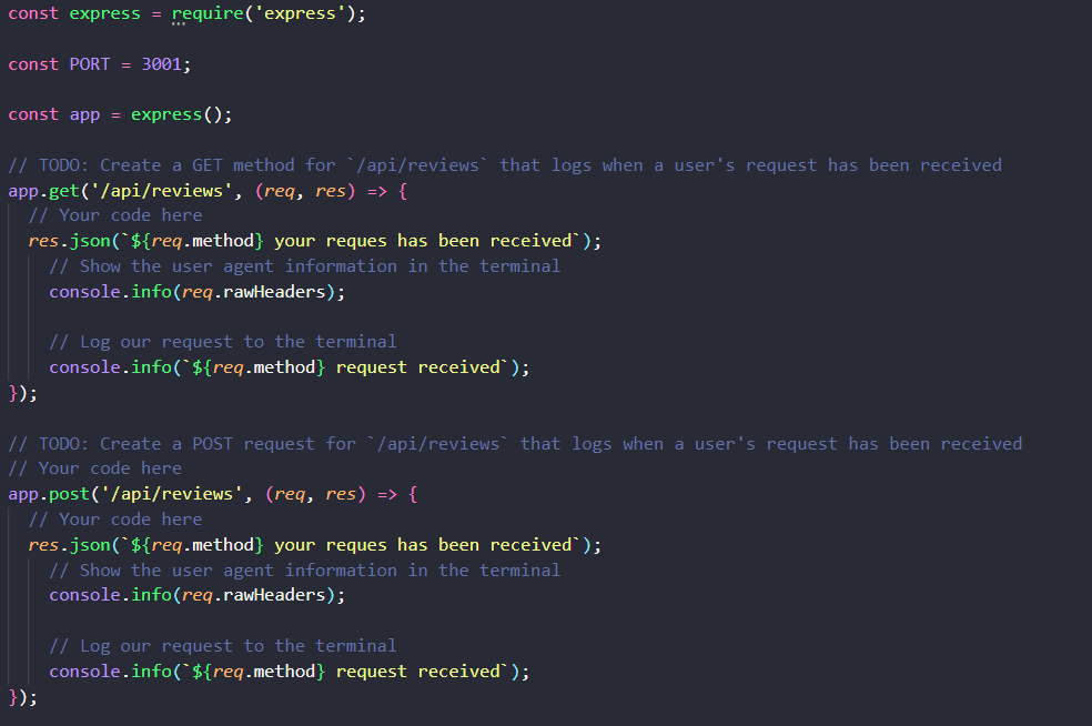 Example of Organizing tests