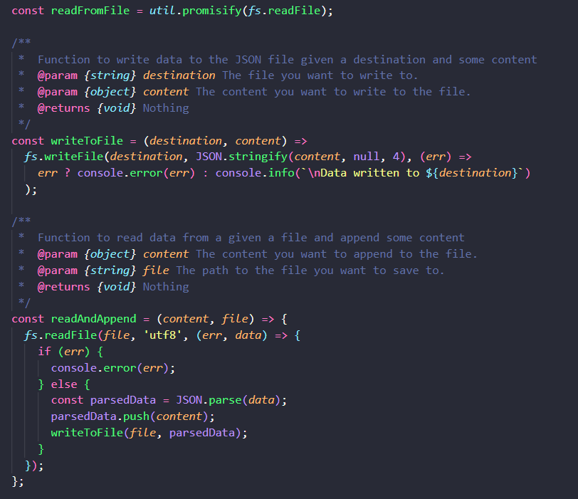 Example of Organizing tests