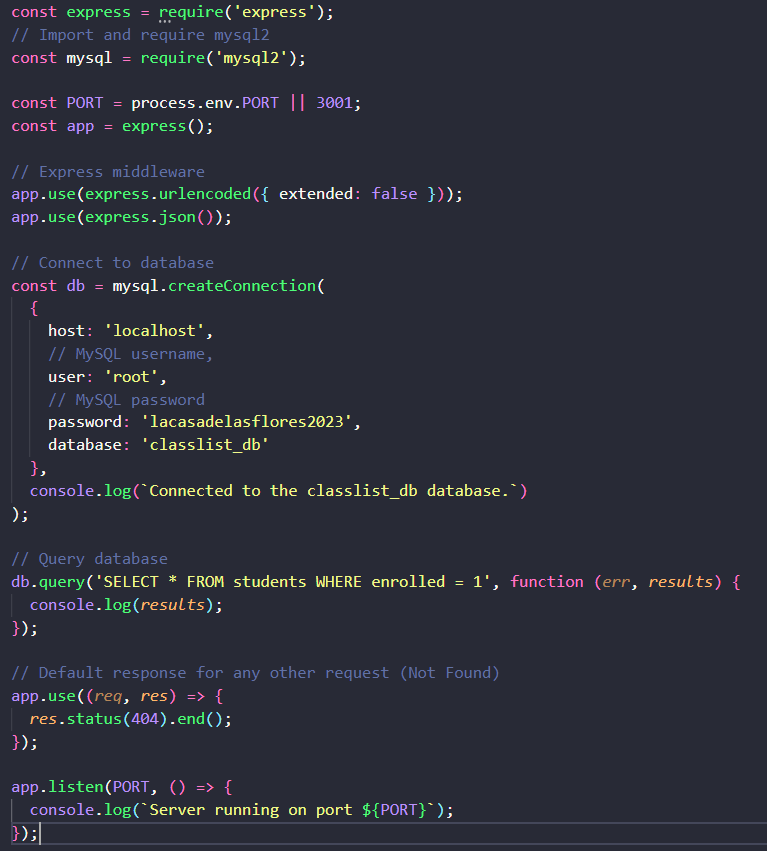 Example of Organizing tests