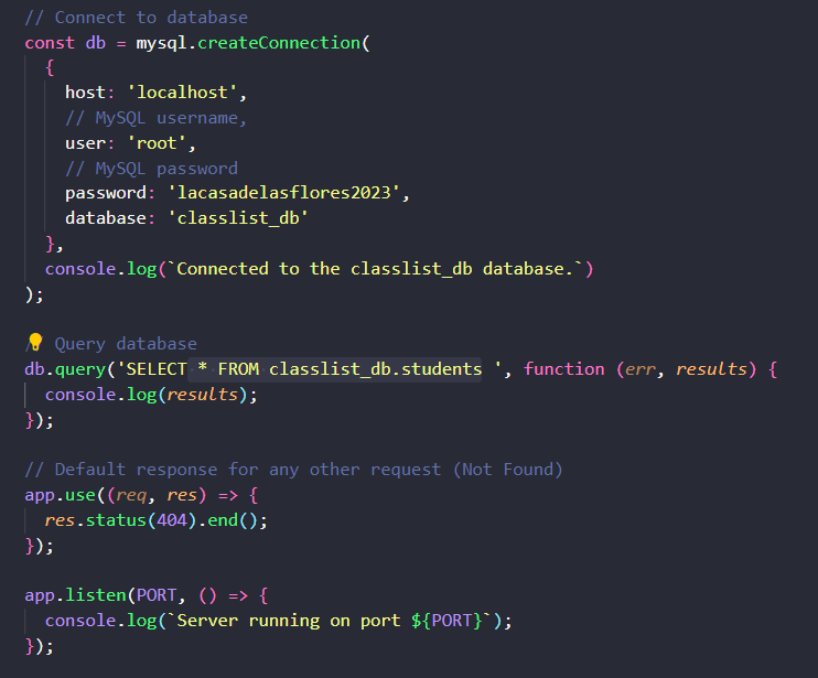Example of Organizing tests