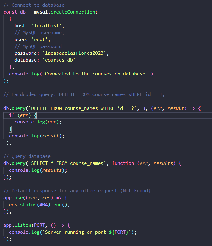 Example of Organizing tests