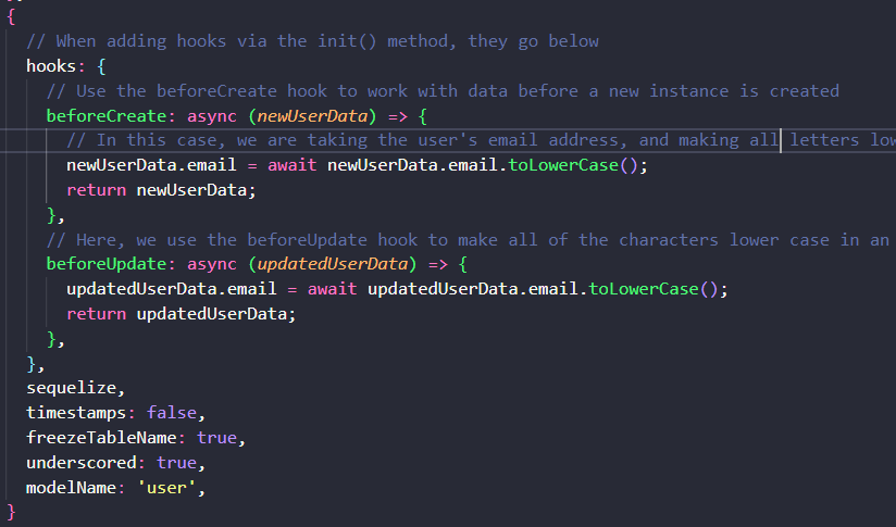Example of Organizing tests