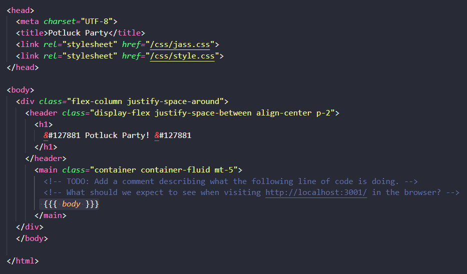 Example of Organizing tests