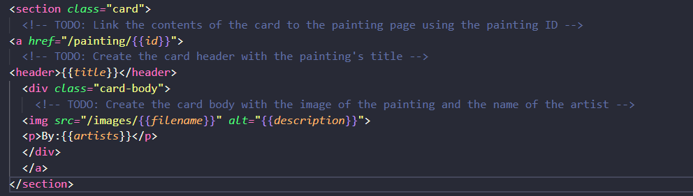 Example of Organizing tests