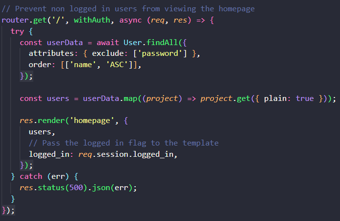 Example of Organizing tests