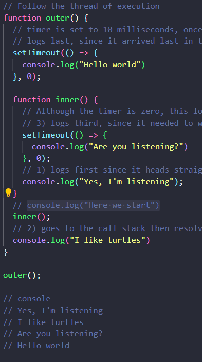 Example of Organizing tests
