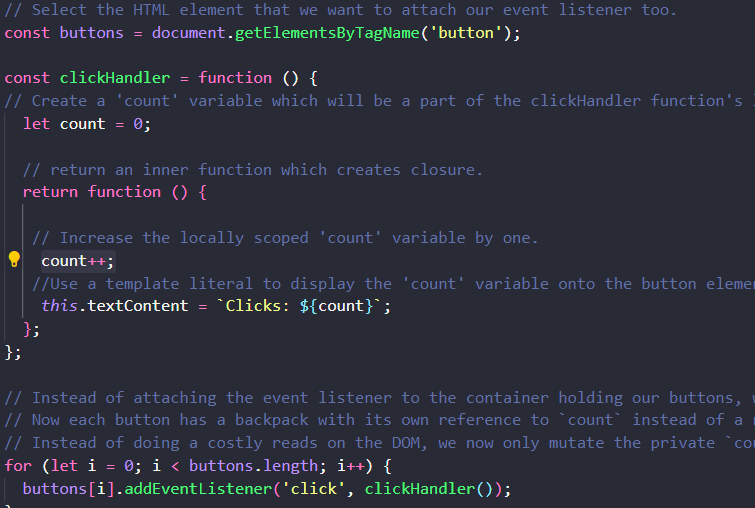 Example of Organizing tests