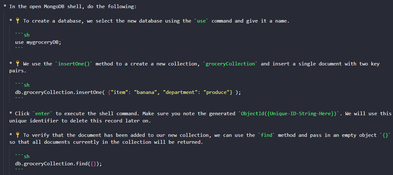 Example of Organizing tests