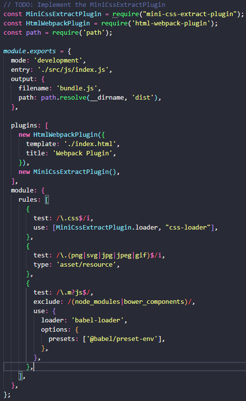 Example of Organizing tests