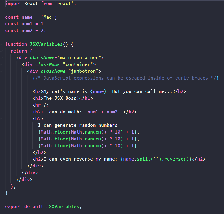 Example of Organizing tests